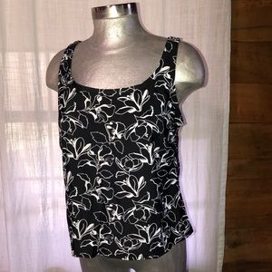 Scoop Neck Tankini Swimsuit Top New Blair